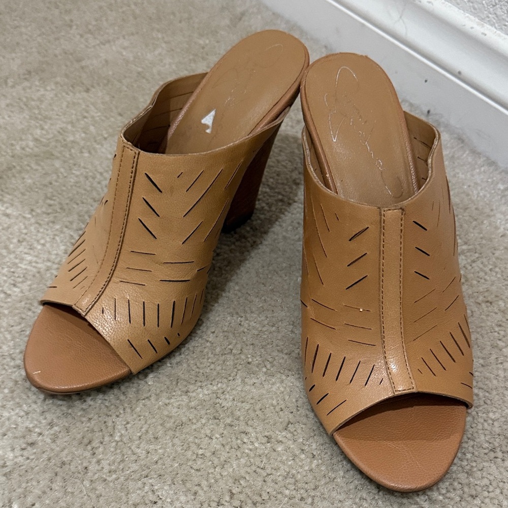 Report Signature Tan Women's Mules